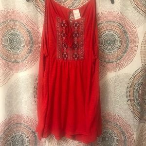 Plus size halter top